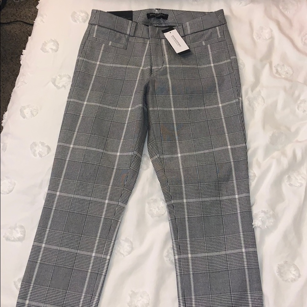 Banana republic plaid dress pants